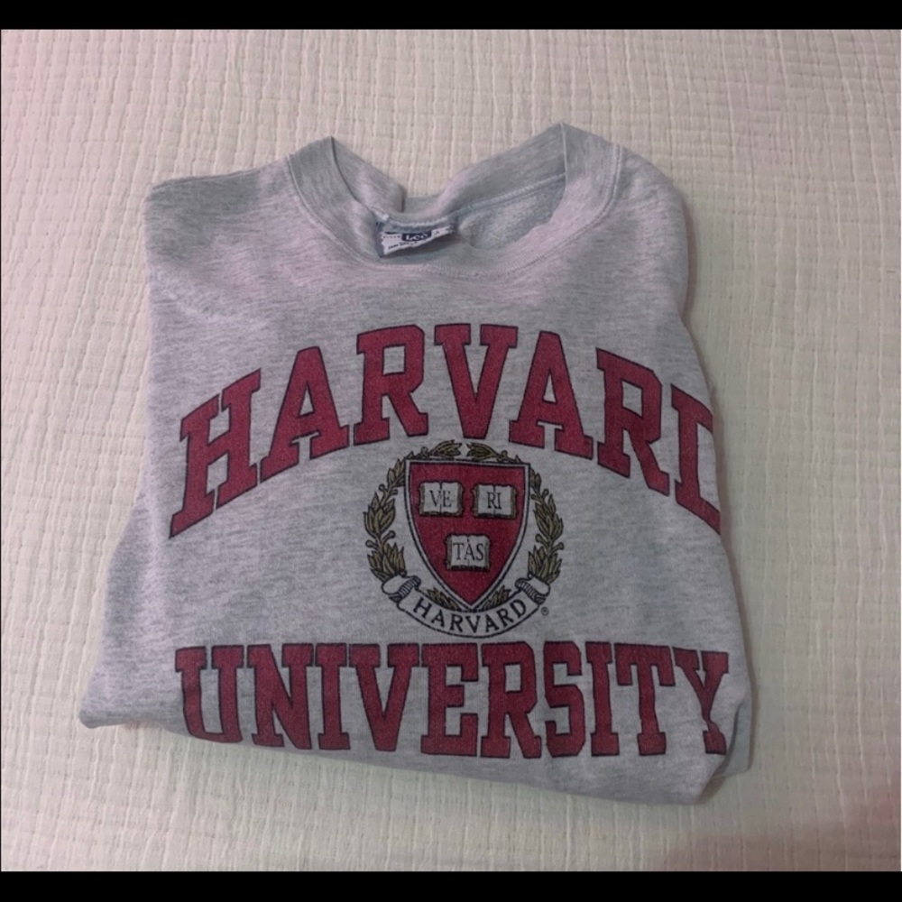 harvard  sweat shirt